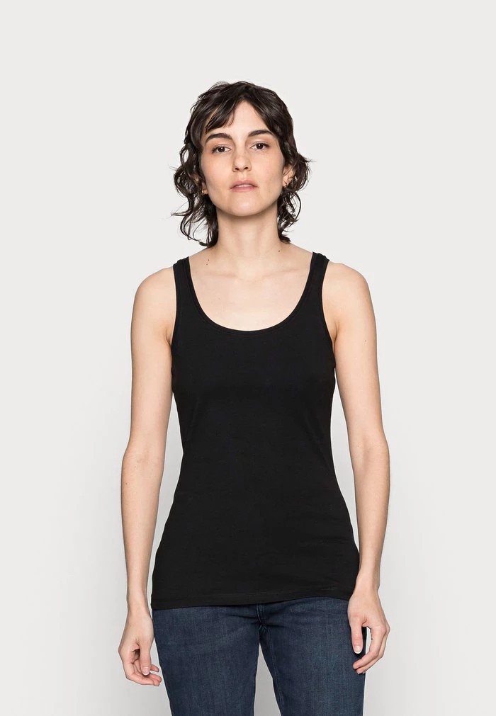 T-Shirt ANNA FIELD Anna Field Basic Tank 3er Pack Noir Femme | TDH-2756532